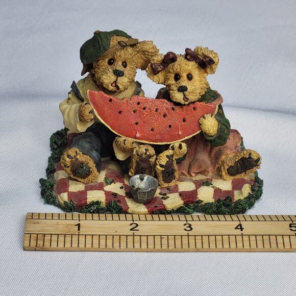 Boyds Bears and Friends Buster and Melonie McRind Sweet Memories #227749 VTG2000 - Picture 7 of 7